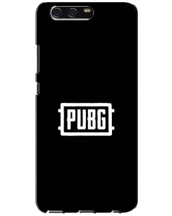 Чехол для Huawei P10 (VTR) с картинкой «Лого BMW — металлический блеск»