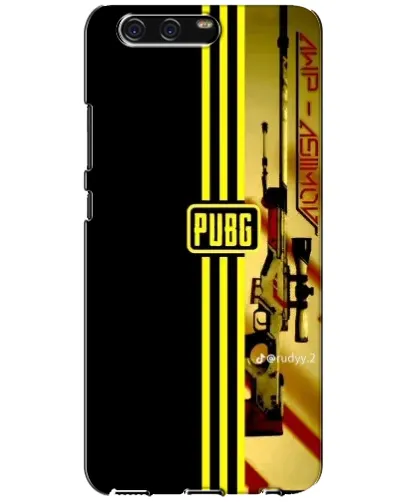 Чехол для Huawei P10 (VTR) с картинкой «PUBG — камуфляжный шлем»