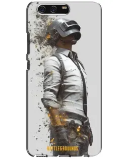Чехол для Huawei P10 (VTR) с картинкой «PUBG — боец в пыли»