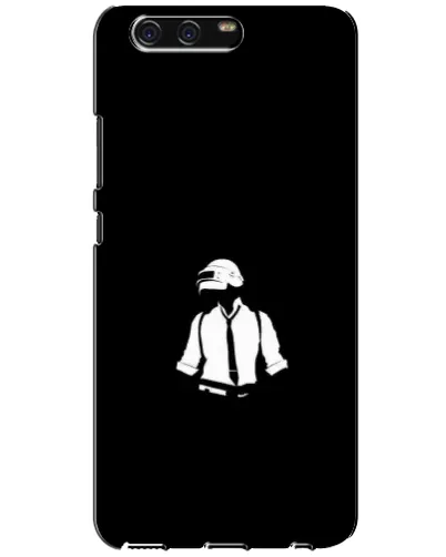 Чехол для Huawei P10 (VTR) с картинкой «PUBG — белый шлем»