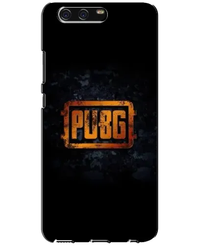 Чехол для Huawei P10 (VTR) с картинкой «PUBG — золотой логотип»