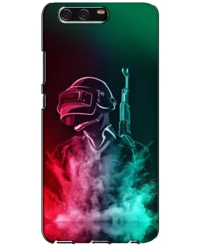 Чехол для Huawei P10 (VTR) с картинкой «PUBG — огненный воин»