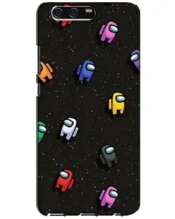 Чехол для Huawei P10 (VTR) с картинкой «Космический паттерн Among Us»