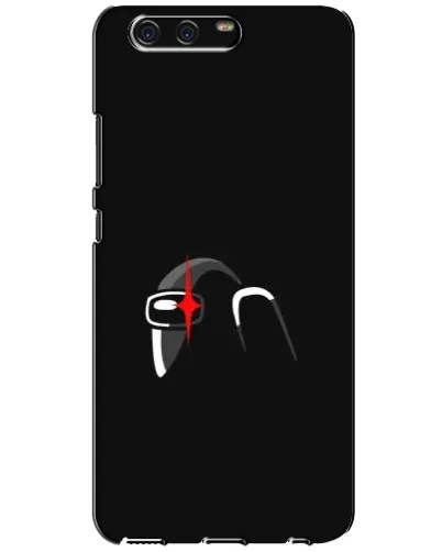 Чехол для Huawei P10 (VTR) с картинкой «Among Us шлем»