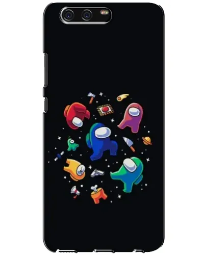 Чехол для Huawei P10 (VTR) с картинкой «Among Us космос»