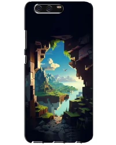 Чехол для Huawei P10 (VTR) с картинкой «Вид из пещеры»