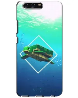 Чохол для Huawei P10 (VTR) з картинкою «Черепаха Minecraft»