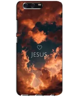 Чехол для Huawei P10 (VTR) с картинкой «Сияние Имени Jesus»