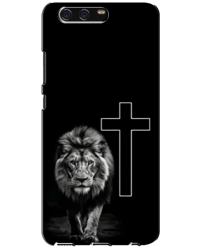 Чехол для Huawei P10 (VTR) с картинкой «Лев и Крест»