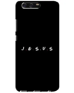 Чехол для Huawei P10 (VTR) с картинкой «Точки веры J.E.S.U.S.»