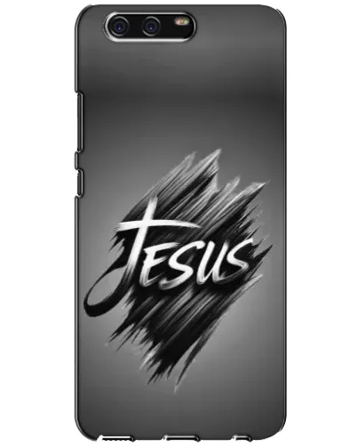 Чехол для Huawei P10 (VTR) с картинкой «Надпись Jesus Graffiti»