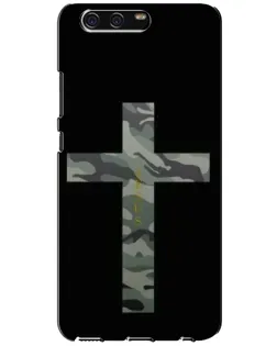 Чехол для Huawei P10 (VTR) с картинкой «Милитари Крест»
