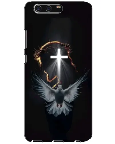 Чехол для Huawei P10 (VTR) с картинкой «Голубь и Свет»