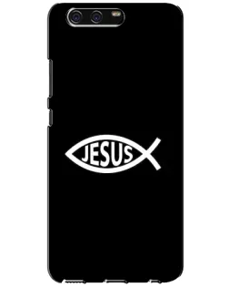 Чехол для Huawei P10 (VTR) с картинкой «Классический Jesus»