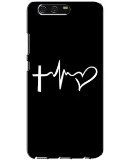 Чехол для Huawei P10 (VTR) с картинкой «Пульс веры»