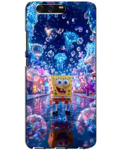 Чехол для Huawei P10 (VTR) с картинкой «Неоновый океан» Чехол для Huawei P10 (VTR) с картинкой «Неоновый океан»