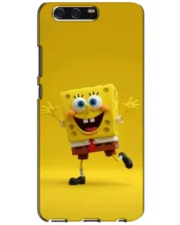Чехол для Huawei P10 (VTR) с картинкой «Позитивный Губка Боб»