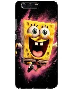 Чехол для Huawei P10 (VTR) с картинкой «Взрывной Спанч Боб»