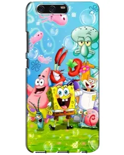 Чехол для Huawei P10 (VTR) с картинкой «Губка Боб и друзья»