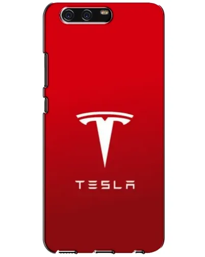 Чехол для Huawei P10 (VTR) с картинкой «Tesla Red Classic»