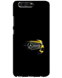 Чехол для Huawei P10 (VTR) с картинкой «Mercedes — ретро стиль»