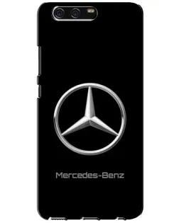 Чехол для Huawei P10 (VTR) с картинкой «Mercedes Silver Logo»