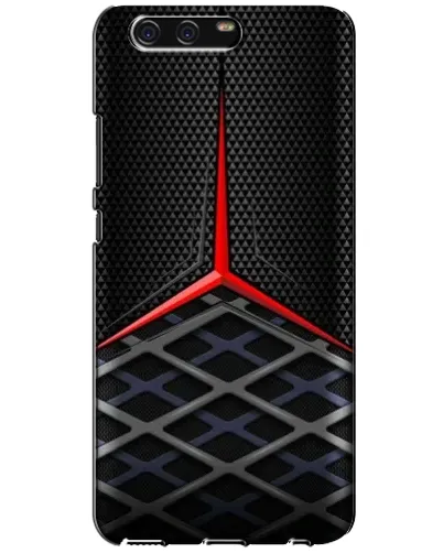 Чехол для Huawei P10 (VTR) с картинкой «Mercedes Carbon Grid»