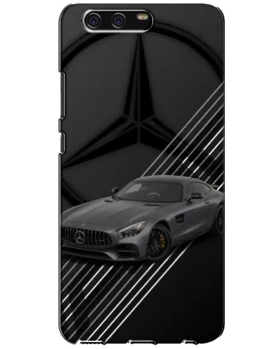 Чехол для Huawei P10 (VTR) с картинкой «Mercedes AMG — графика»