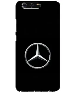 Чехол для Huawei P10 (VTR) с картинкой «Mercedes классический лого»