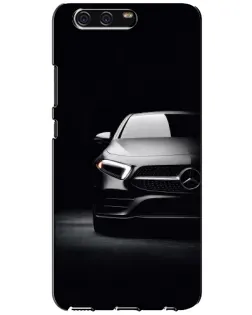 Чехол для Huawei P10 (VTR) с картинкой «Свет фар Mercedes»