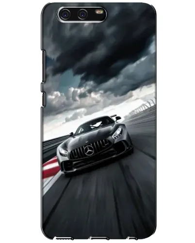 Чехол для Huawei P10 (VTR) с картинкой «Гоночный Mercedes AMG»