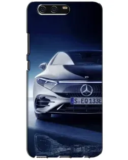 Чехол для Huawei P10 (VTR) с картинкой «Mercedes EQ — будущее»
