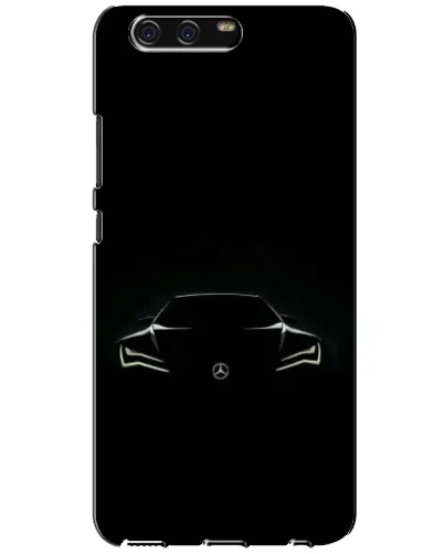 Чехол для Huawei P10 (VTR) с картинкой «Mercedes — силуэт авто» Чехол для Huawei P10 (VTR) с картинкой «Mercedes — силуэт авто»