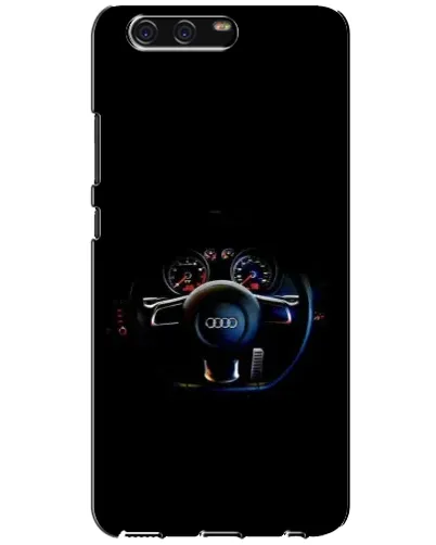 Чехол для Huawei P10 (VTR) с картинкой «Салон Audi — руль»