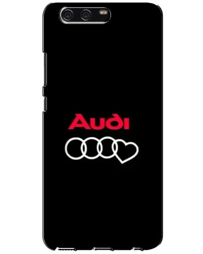 Чехол для Huawei P10 (VTR) с картинкой «Логотип Audi Heart»