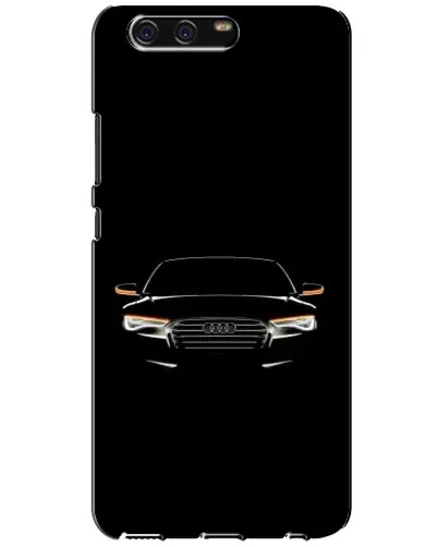 Чехол для Huawei P10 (VTR) с картинкой «Audi — ночной контур»
