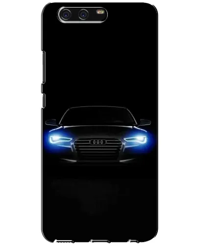 Чехол для Huawei P10 (VTR) с картинкой «Audi в неоне»