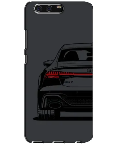 Чехол для Huawei P10 (VTR) с картинкой «Задняя часть Audi — арт»