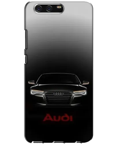 Чехол для Huawei P10 (VTR) с картинкой «Audi — градиентный контур»