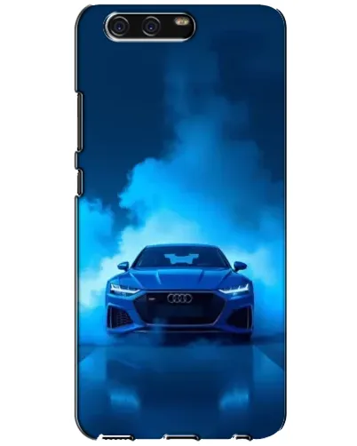 Чехол для Huawei P10 (VTR) с картинкой «Audi — голубая энергия»