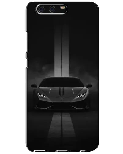 Чехол для Huawei P10 (VTR) с картинкой «Lamborghini симметрия дорог»