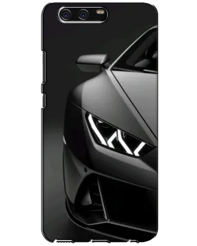 Чехол для Huawei P10 (VTR) с картинкой «Lamborghini фары детализация»