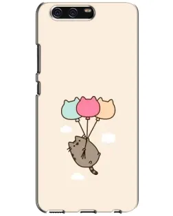 Чехол для Huawei P10 (VTR) с картинкой «Пушин на шариках»