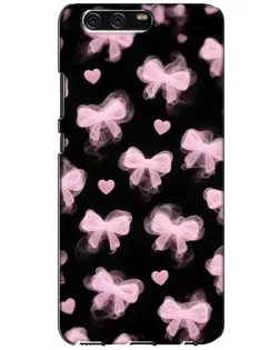 Чехол для Huawei P10 (VTR) с картинкой «Геометрия банта»