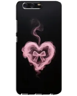 Чехол для Huawei P10 (VTR) с картинкой «Дымчатое сердце»
