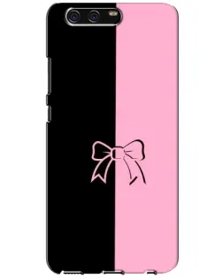 Чехол для Huawei P10 (VTR) с картинкой «Половинки банта»