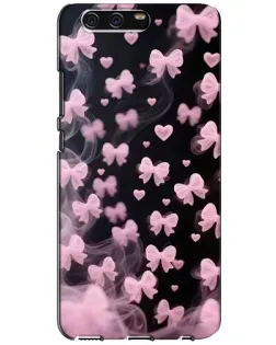 Чехол для Huawei P10 (VTR) с картинкой «Неоновое кружево»