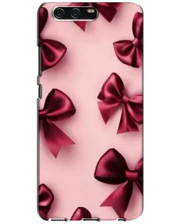 Чехол для Huawei P10 (VTR) с картинкой «Бордовый атлас»