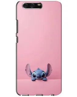 Чехол для Huawei P10 (VTR) с картинкой «Stitch выглядывает»