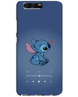 Чехол для Huawei P10 (VTR) с картинкой «Музыкальный Stitch»